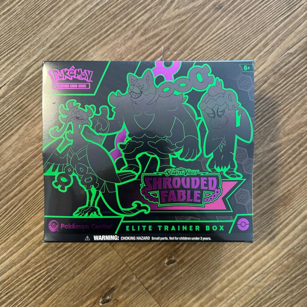 Pokemon - Shrouded Fables - Pokemon Center - ETB Elite Trainer Box - New